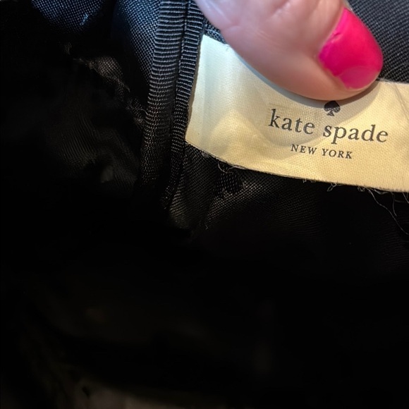 Kate Spade Black Dawn nylon mini Backpack